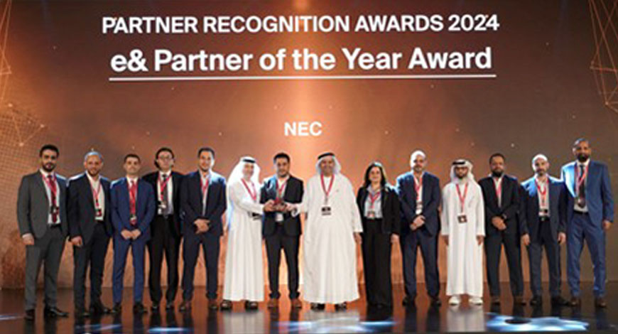  NEC awarded for contributions to digital transformation and partnership strength