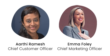 Azentio Appointed Aarthi Ramesh as Chief Customer Officer and Emma Foley as CMO