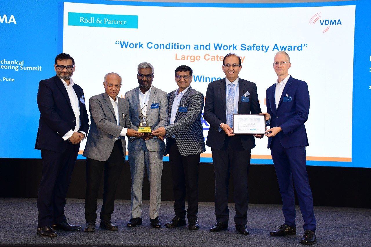 WIKA India recognised with the prestigious “Work Condition and Work Safety Award” at 13th VDMA......