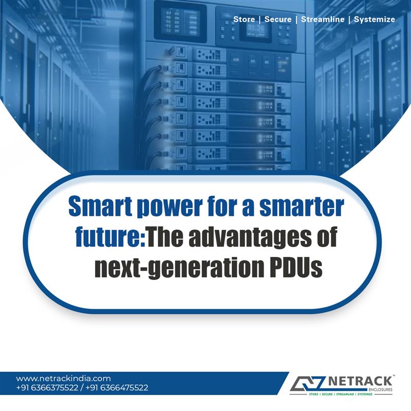 Netrack Unveils  next-generation Power Distribution Units (PDU)