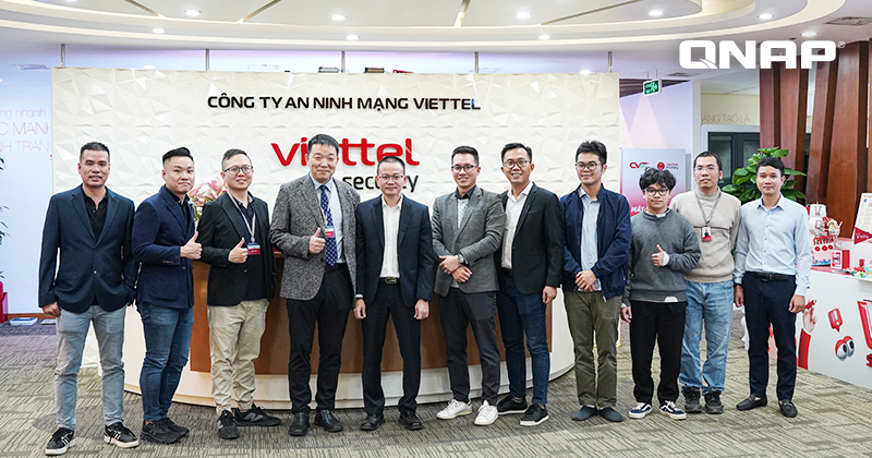  QNAP Strengthens Long-Term Commitment to Vietnam and Congratulates Viettel Cybersecurity Team for..