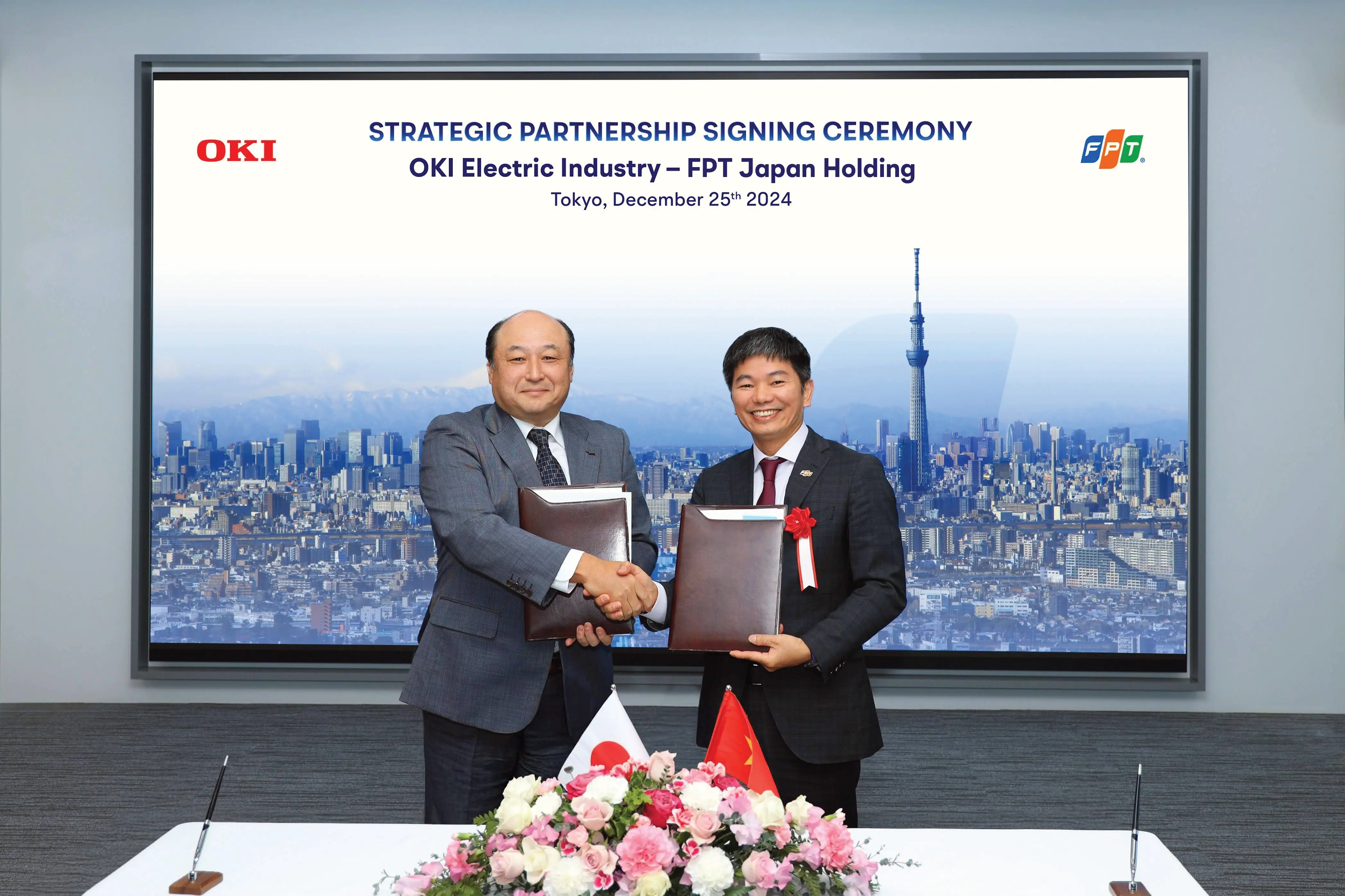  OKI and FPT Announce Capital and Business Alliance to Strengthen Global Strategic Partnership