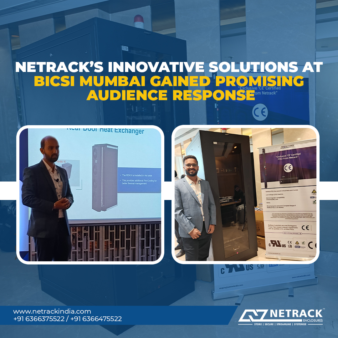 Netrack's Innovative Solutions at BICSI Mumbai Gained Promising Audience Response