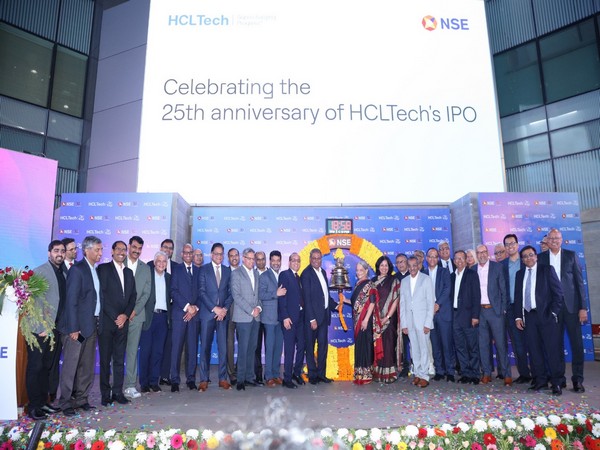 HCLTech celebrates the 25th anniversary of its Initial Public Offering