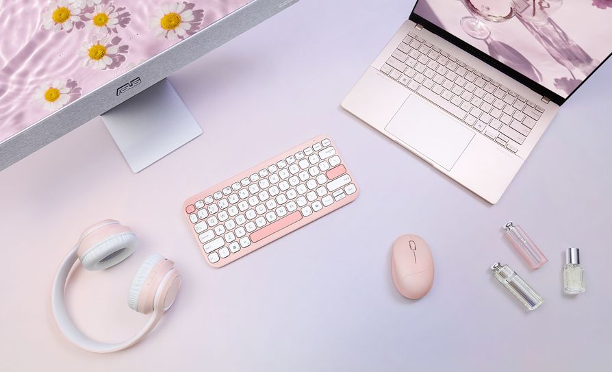 Asus Unveils Fragrance Mouse MD101, Marshmallow Keyboard KW100 Colours