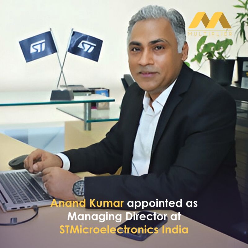 STMicroelectronics Names Anand Kumar as India Managing Director