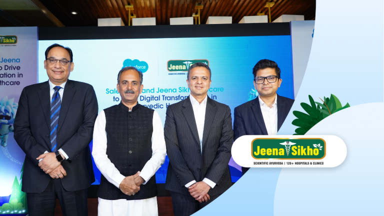  Salesforce Collaborates with Jeena Sikho Lifecare to Drive Digital Transformation in Ayurvedic Heal