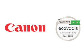 Canon Achieves EcoVadis Platinum Status: Top 1% Global Recognition for Second Consecutive Year